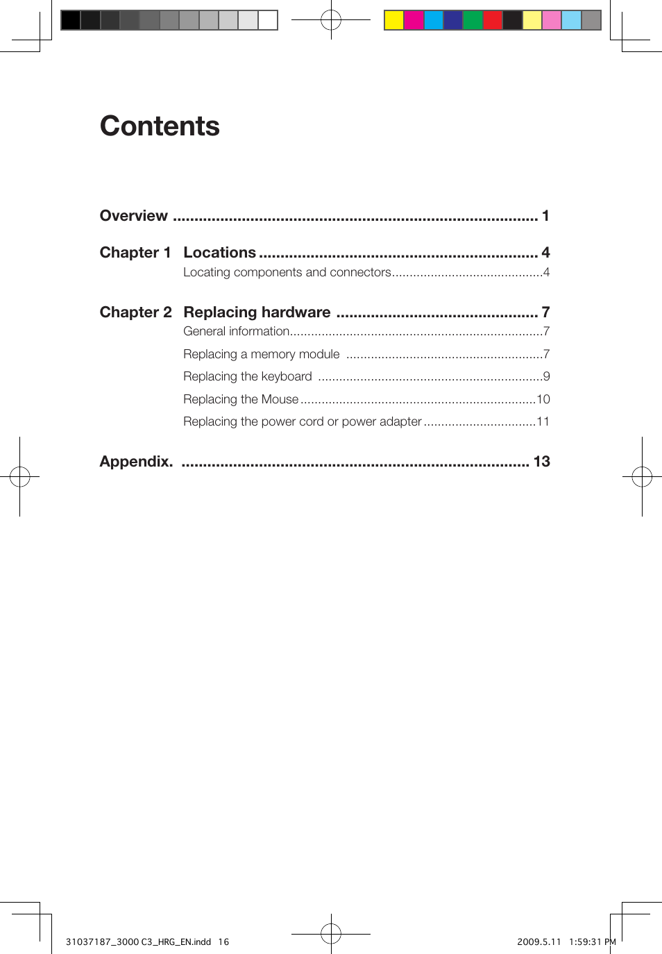 Lenovo 3000 C305 All-In-One User Manual | Page 3 / 17