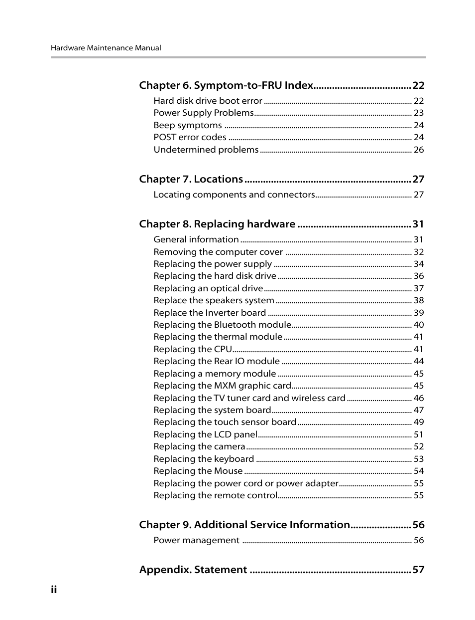 Lenovo IdeaCentre B500 User Manual | Page 2 / 60