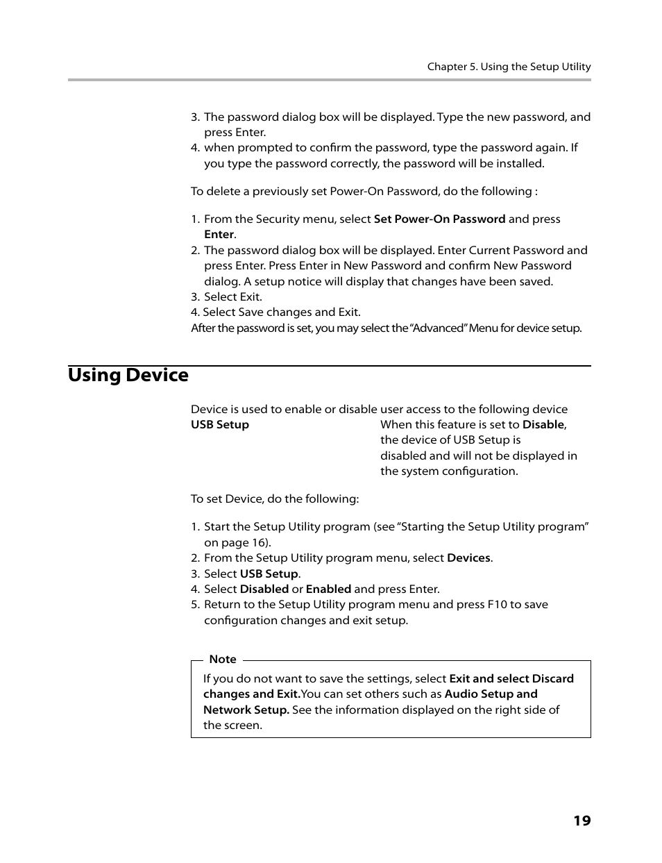 Using device | Lenovo IdeaCentre B500 User Manual | Page 21 / 60