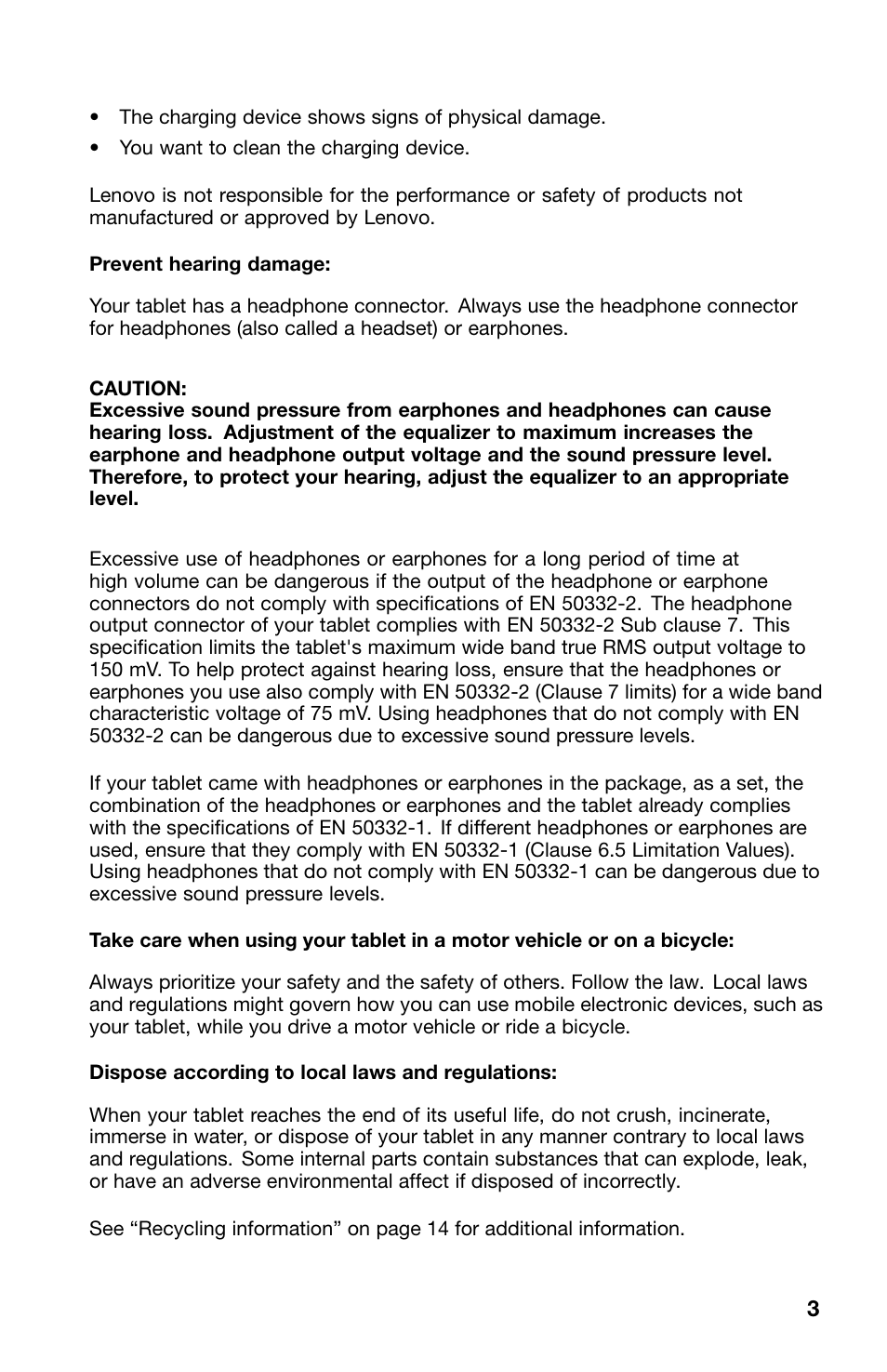 Lenovo ThinkPad Tablet User Manual | Page 3 / 20