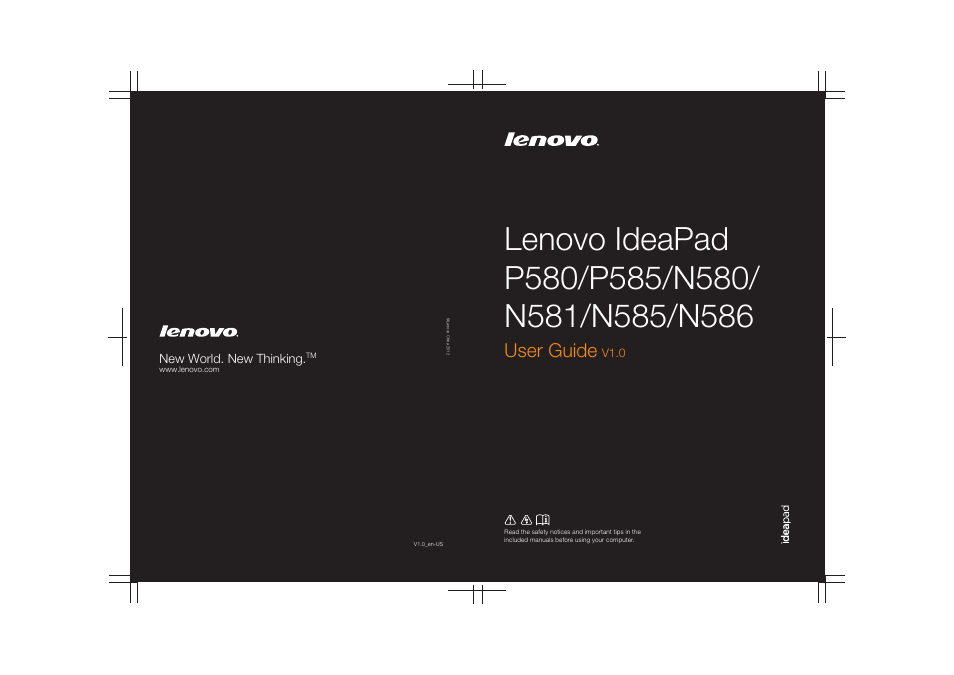 Lenovo IdeaPad N586 User Manual | 49 pages