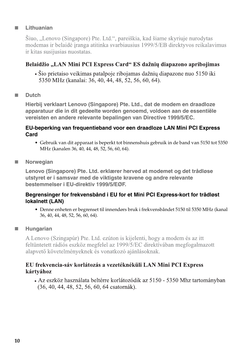 Lenovo IdeaPad U430p Notebook User Manual | Page 11 / 43