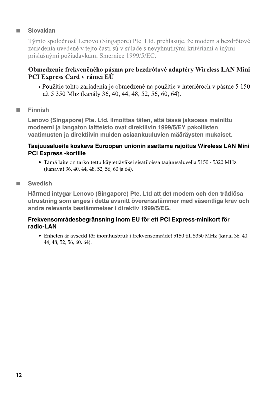 Lenovo IdeaPad U430p Notebook User Manual | Page 13 / 43