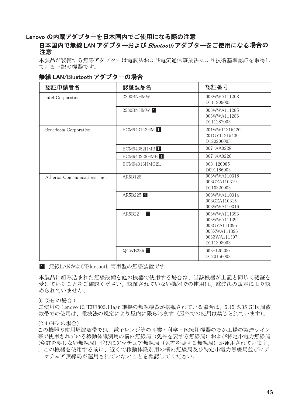 Lenovo IdeaPad U430p Notebook User Manual | Page 40 / 43