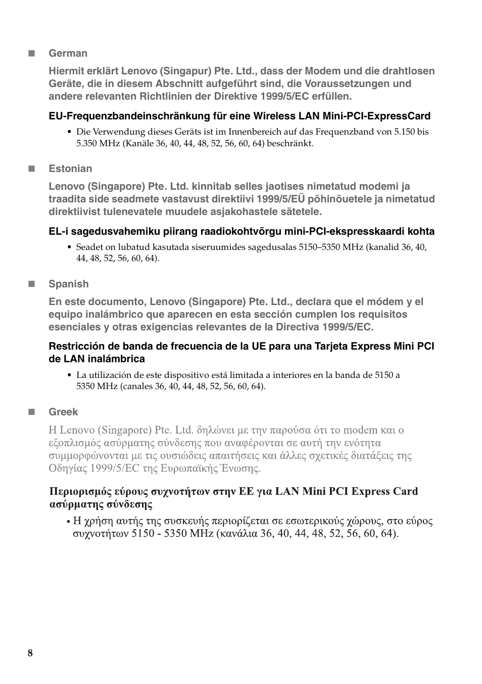 Lenovo IdeaPad U430p Notebook User Manual | Page 9 / 43