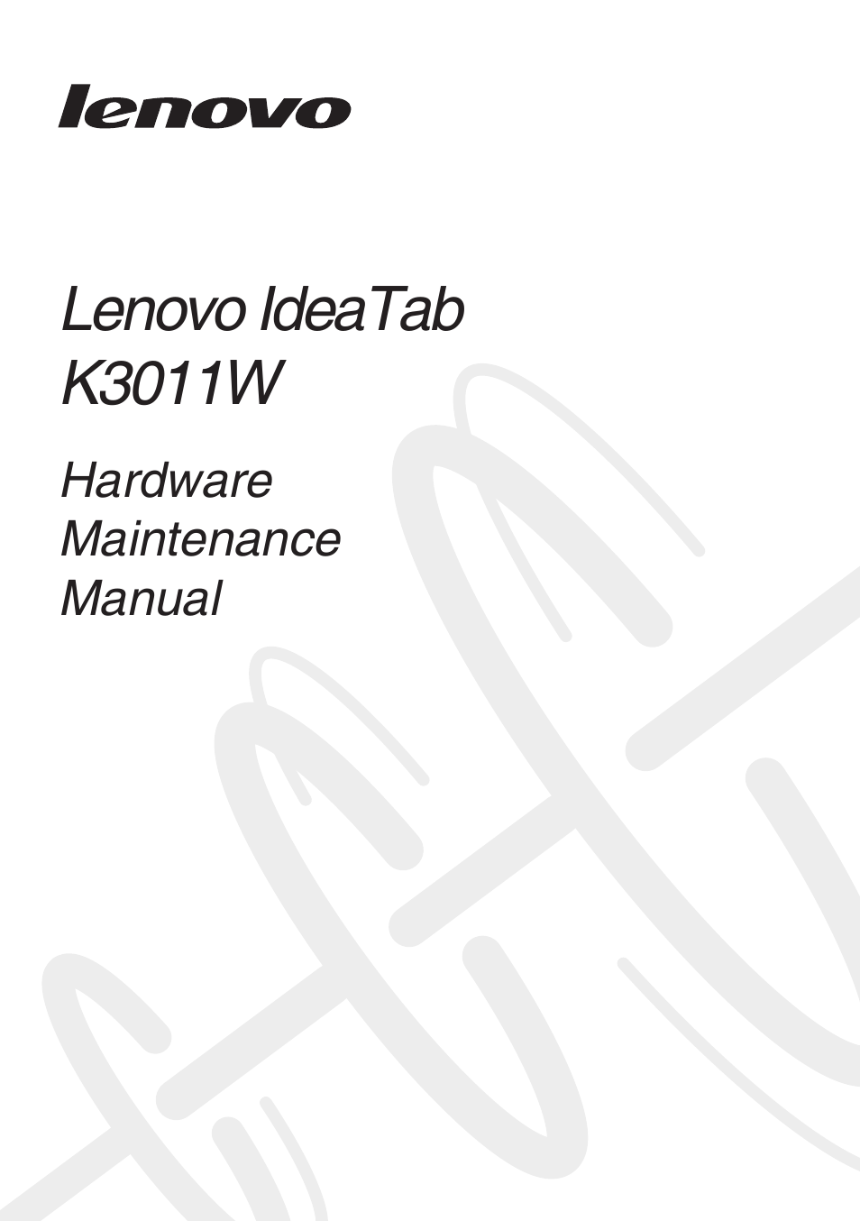 Lenovo IdeaTab Lynx K3011W User Manual | 64 pages