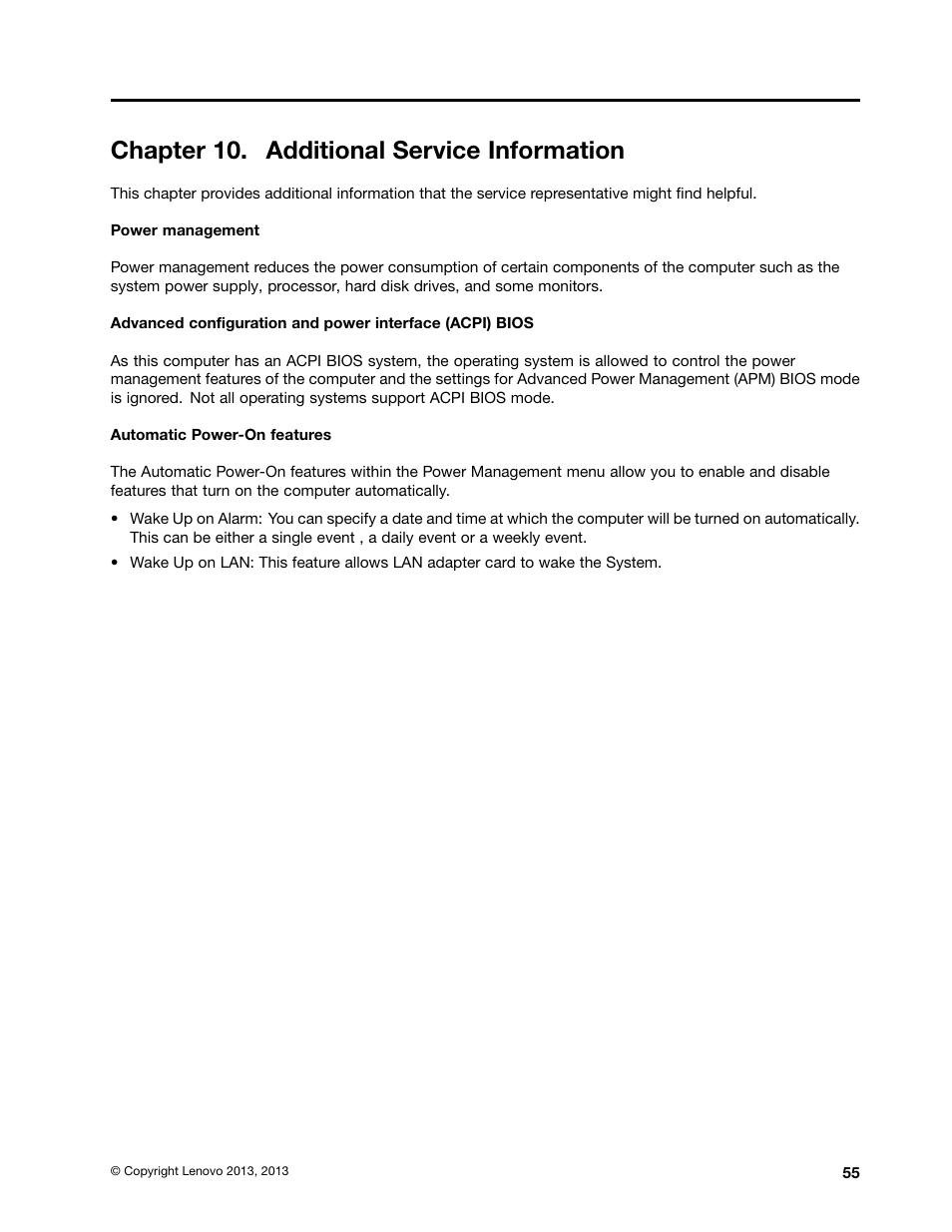 Chapter 10. additional service information | Lenovo Flex 20 All-in-One IdeaCentre User Manual | Page 61 / 61