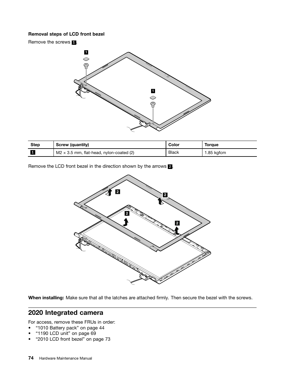 2020 integrated camera | Lenovo B580 Notebook User Manual | Page 80 / 104