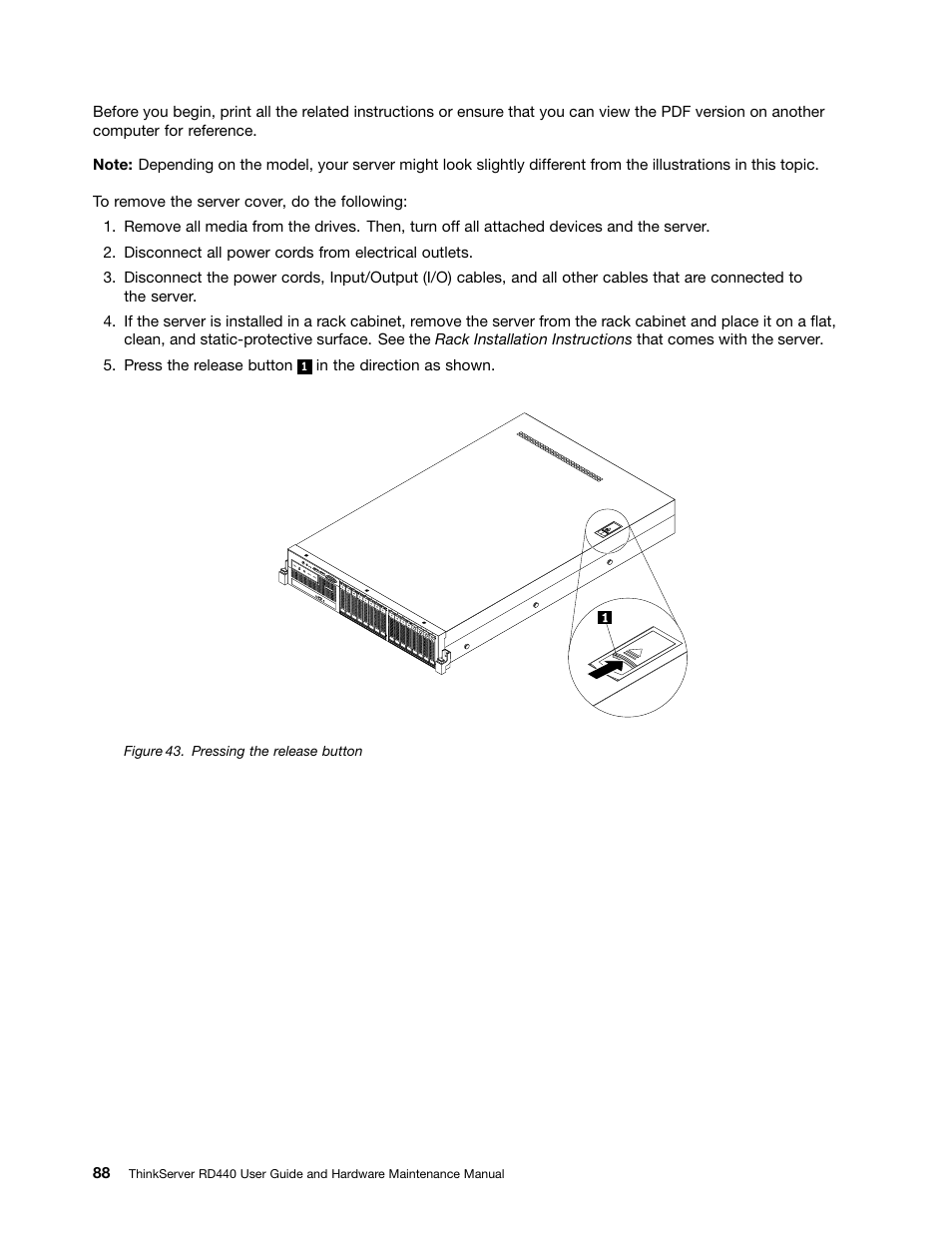 Lenovo ThinkServer RD440 User Manual | Page 100 / 240