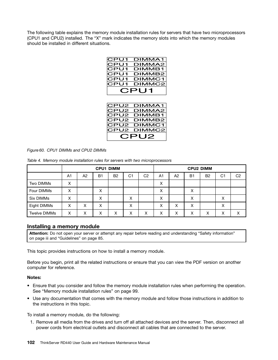 Lenovo ThinkServer RD440 User Manual | Page 114 / 240