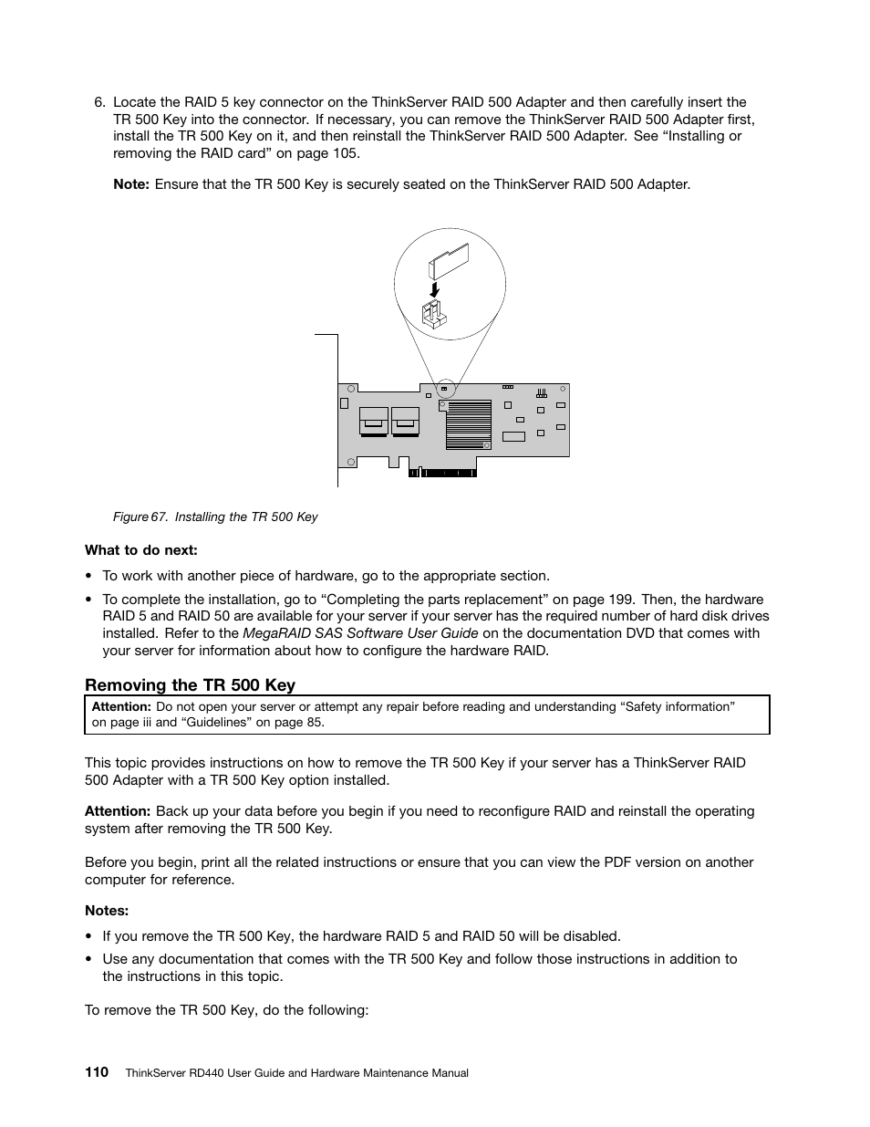 Lenovo ThinkServer RD440 User Manual | Page 122 / 240