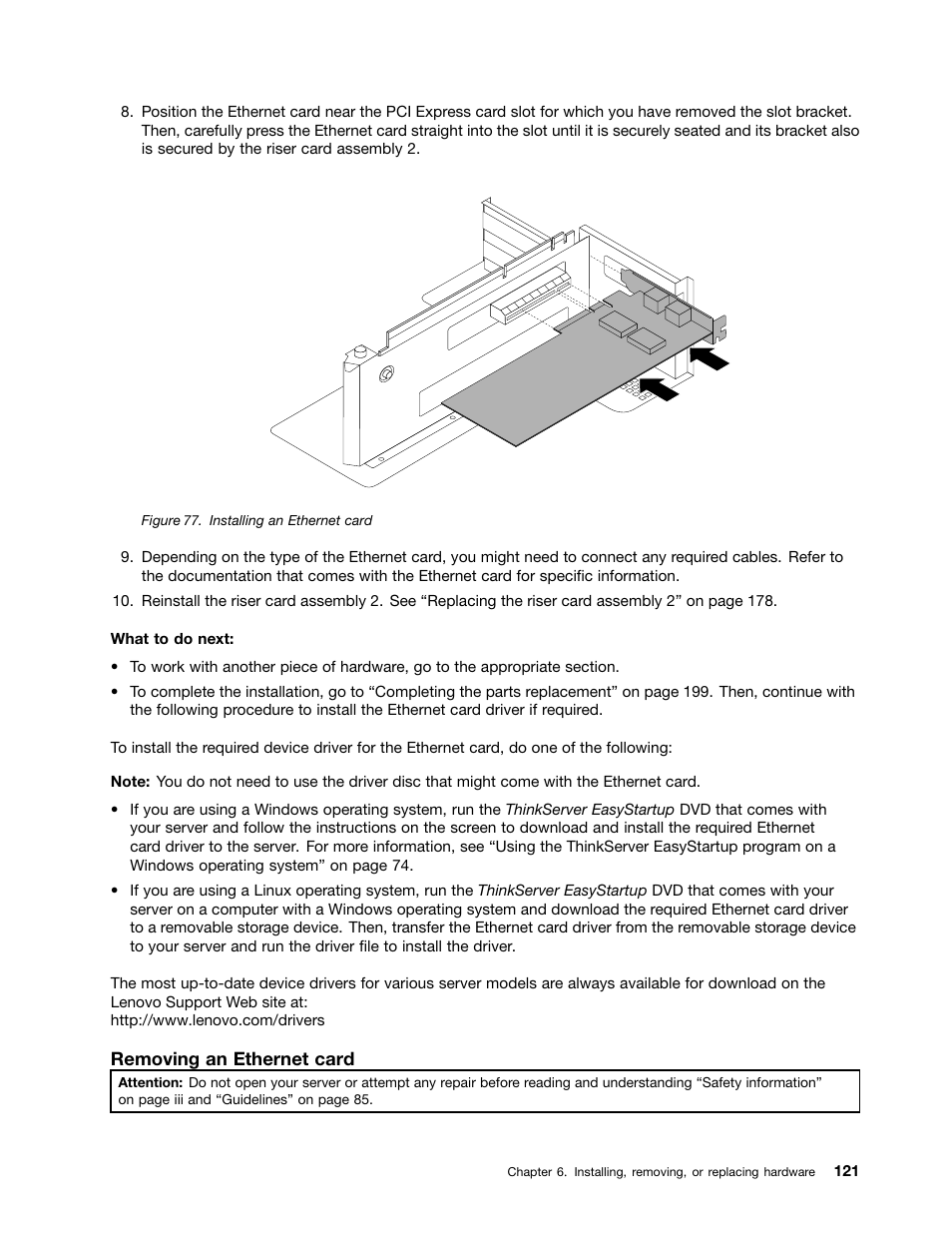 Lenovo ThinkServer RD440 User Manual | Page 133 / 240