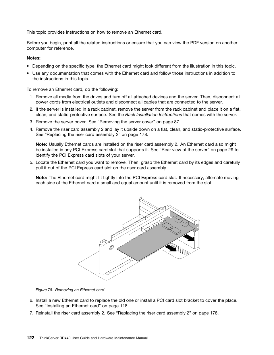 Lenovo ThinkServer RD440 User Manual | Page 134 / 240