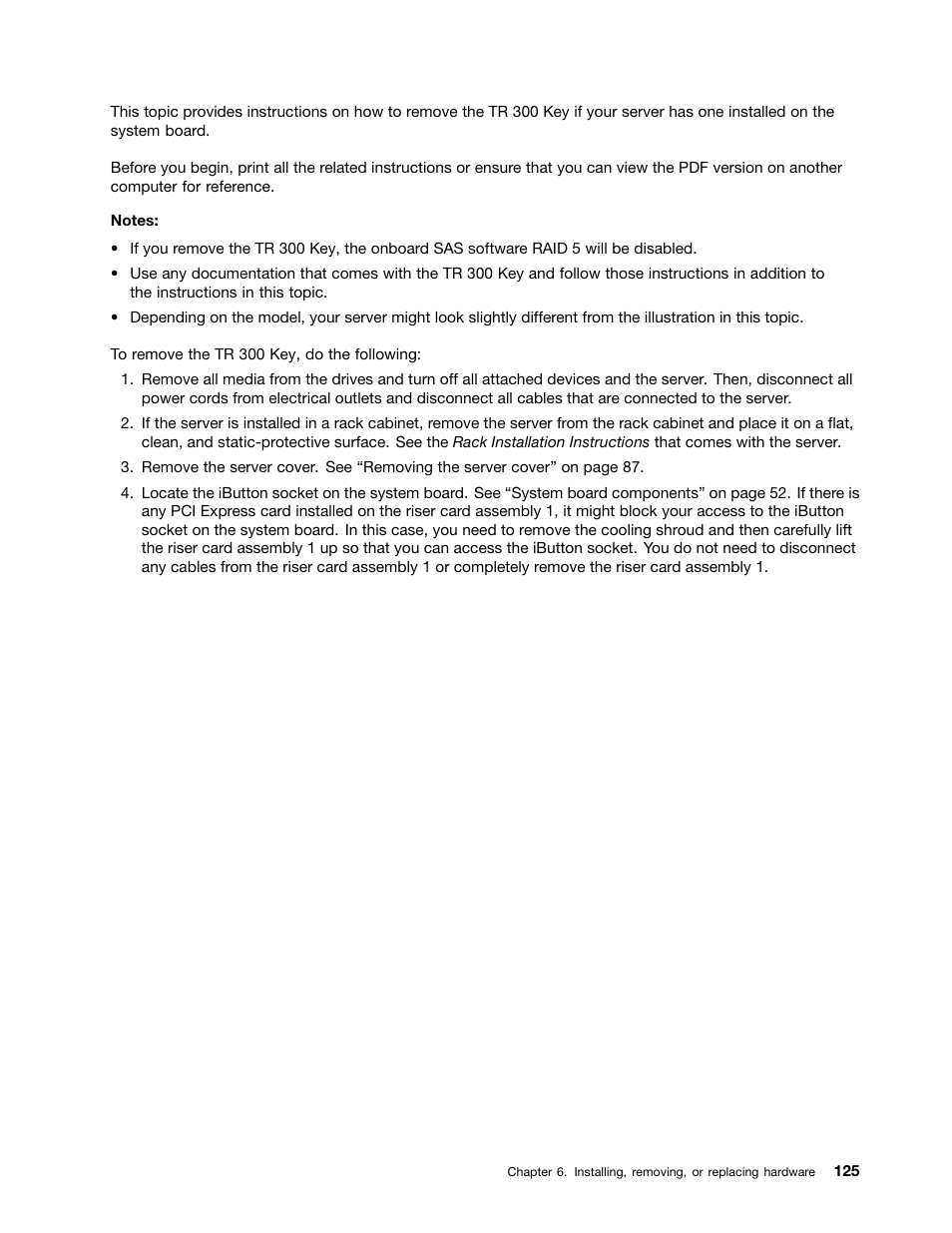 Lenovo ThinkServer RD440 User Manual | Page 137 / 240