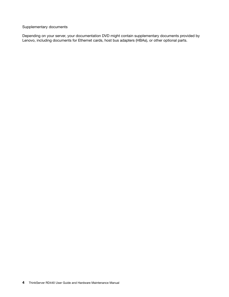 Lenovo ThinkServer RD440 User Manual | Page 16 / 240