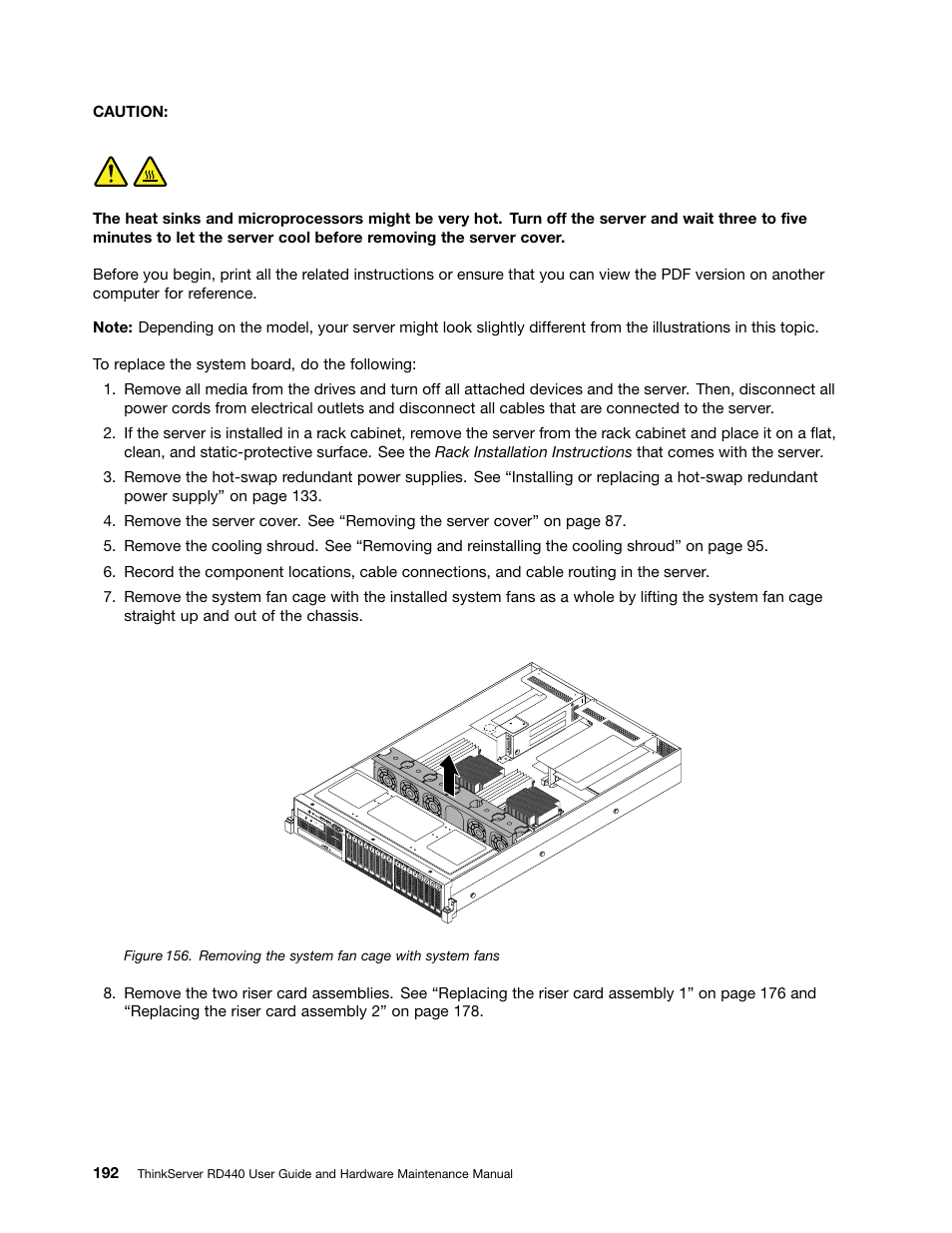 Lenovo ThinkServer RD440 User Manual | Page 204 / 240