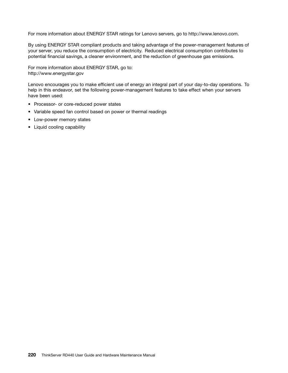 Lenovo ThinkServer RD440 User Manual | Page 232 / 240