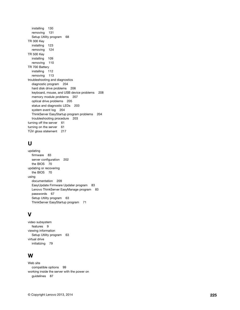 Lenovo ThinkServer RD440 User Manual | Page 237 / 240