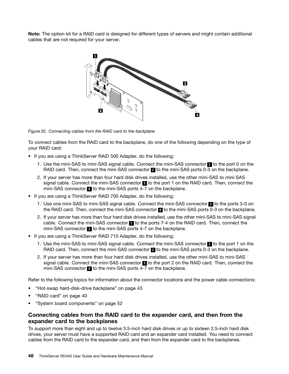 Lenovo ThinkServer RD440 User Manual | Page 60 / 240