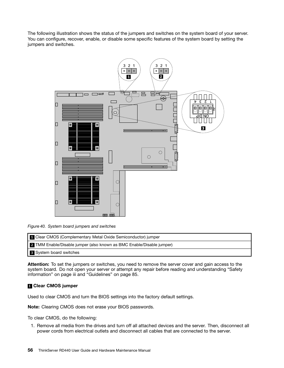Lenovo ThinkServer RD440 User Manual | Page 68 / 240