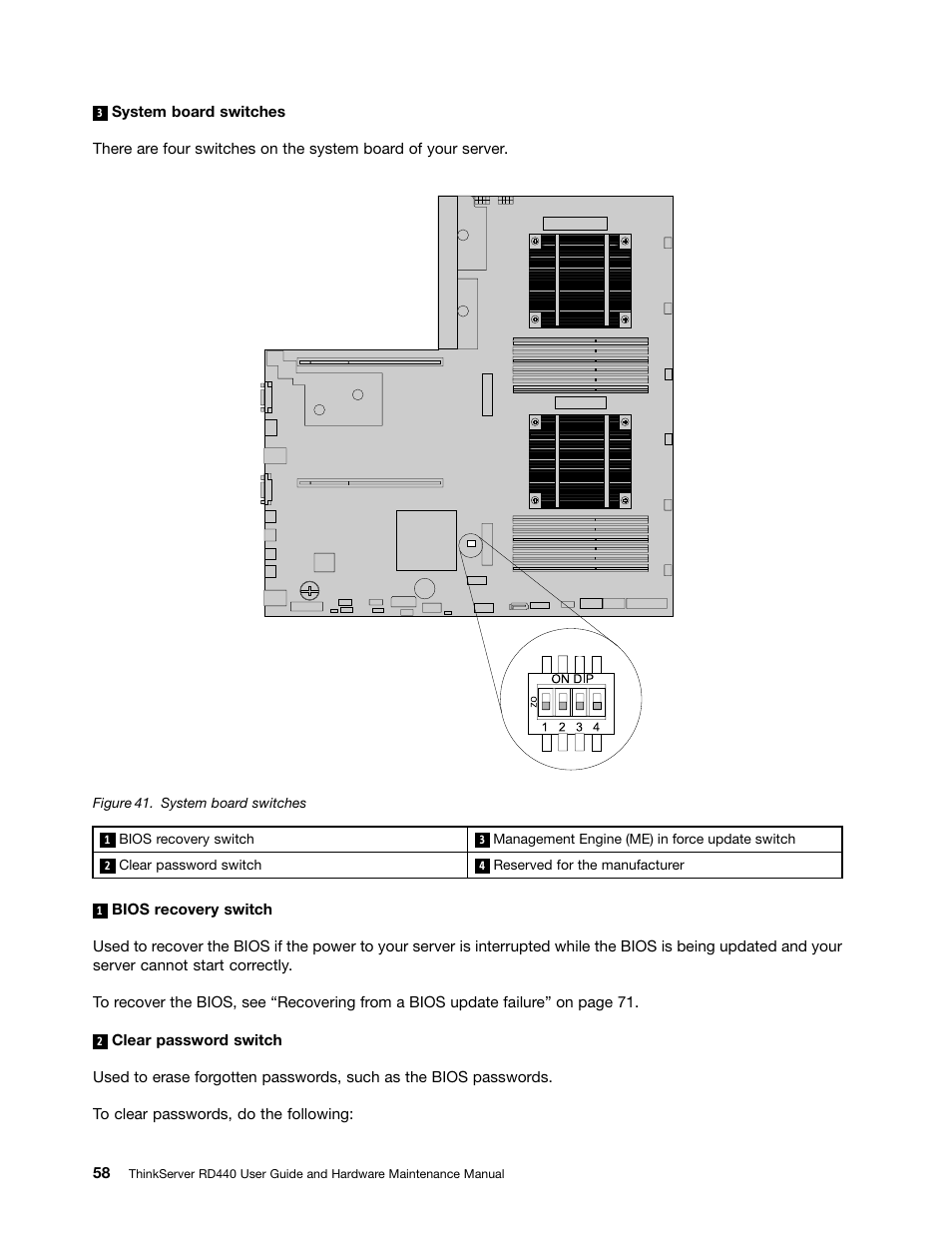 Lenovo ThinkServer RD440 User Manual | Page 70 / 240