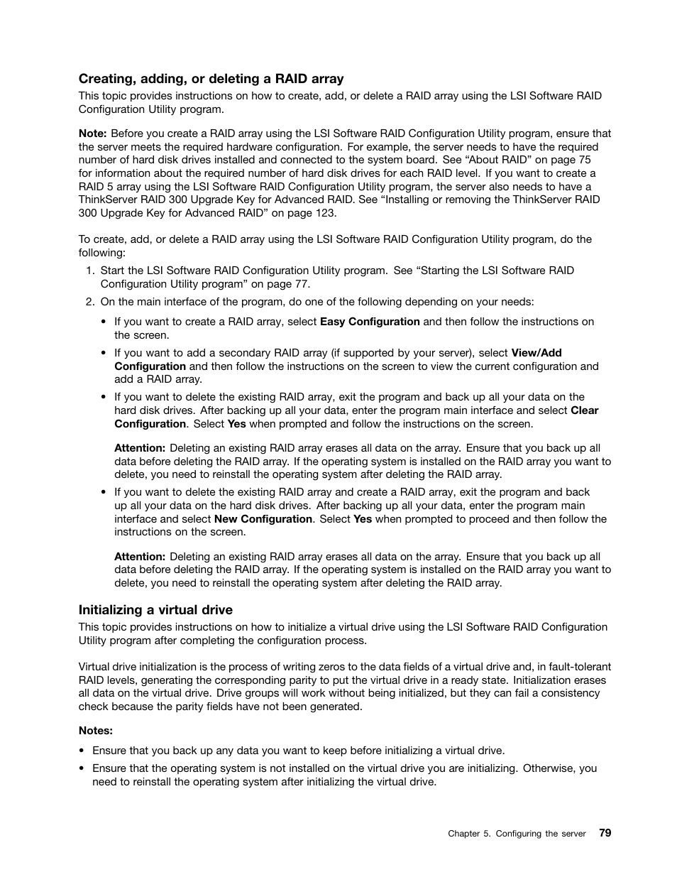 Lenovo ThinkServer RD440 User Manual | Page 91 / 240
