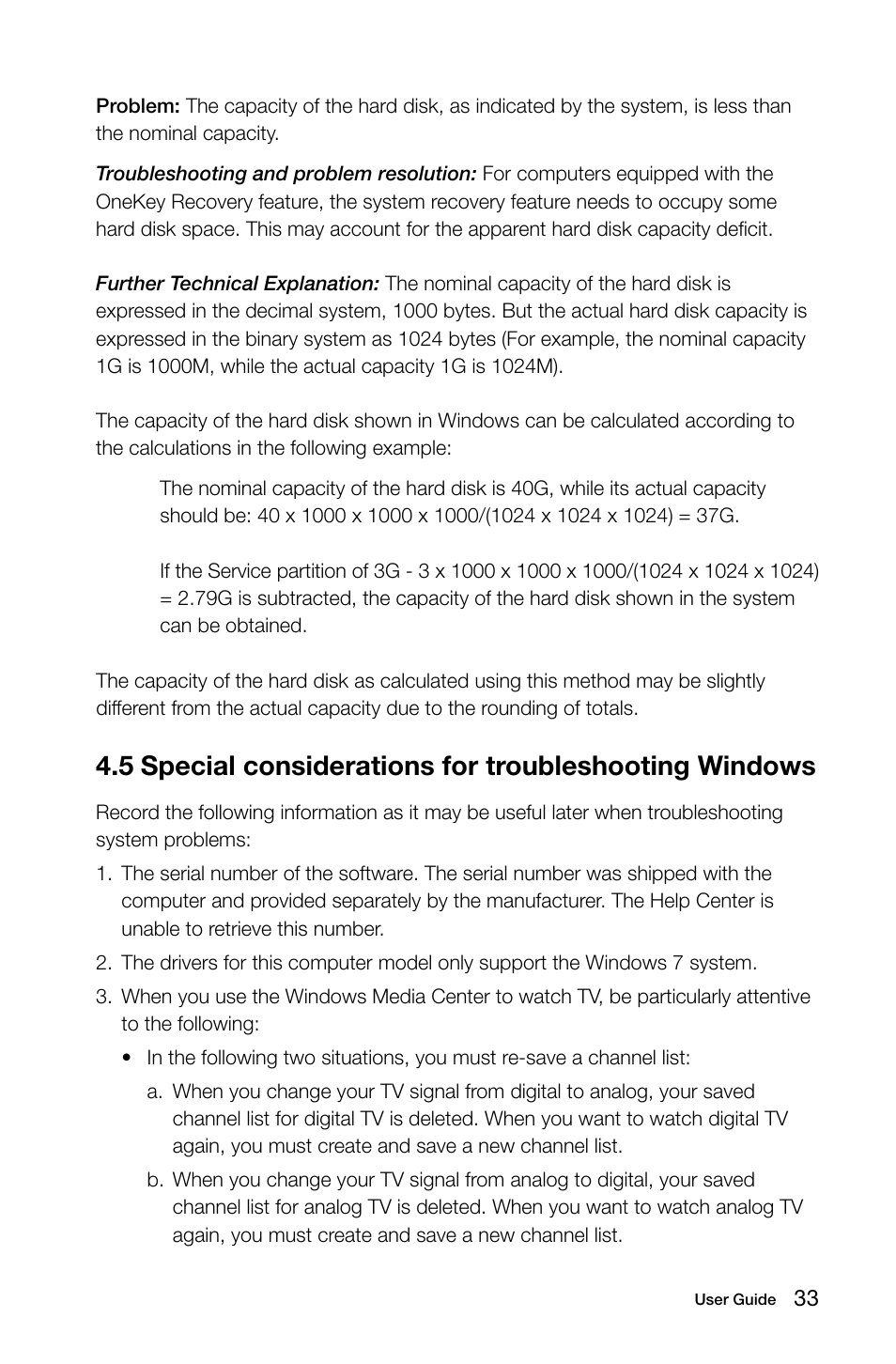 Lenovo IdeaCentre K315 User Manual | Page 38 / 39