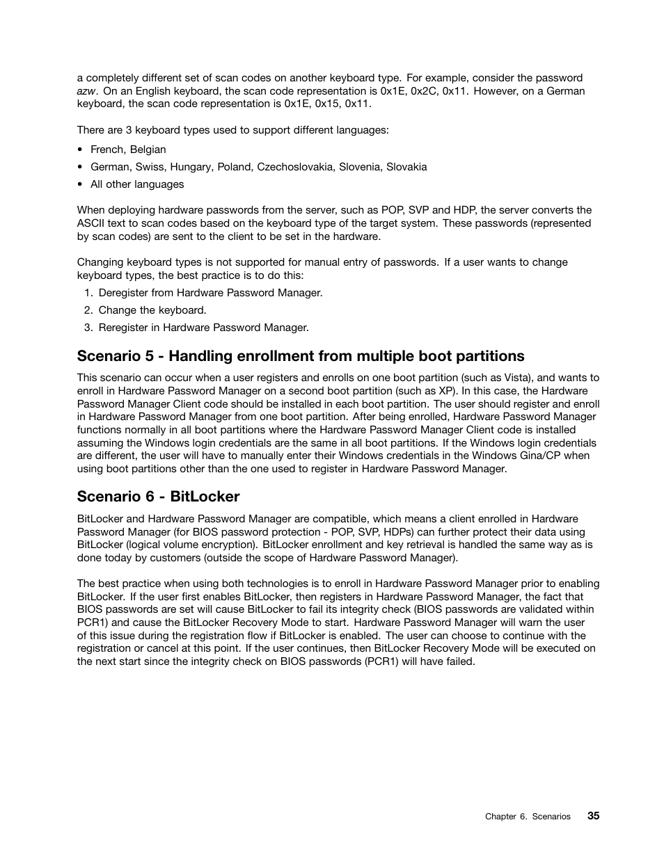 Scenario 6 - bitlocker | Lenovo ThinkVantage (Hardware Password Manager Deployment Guide) User Manual | Page 43 / 60