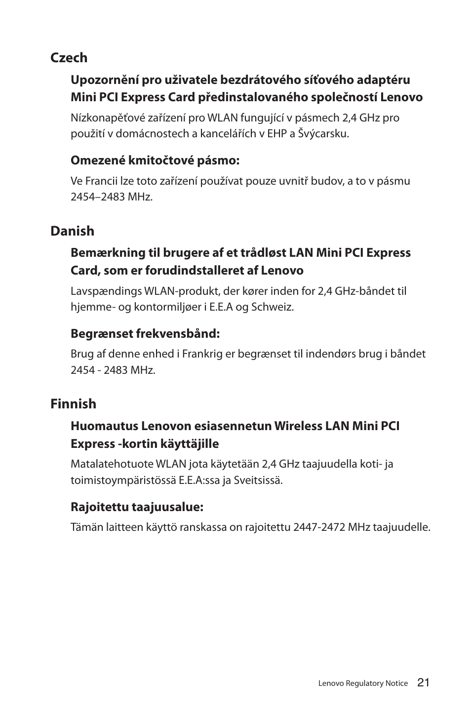 Lenovo IdeaCentre Q180 User Manual | Page 22 / 35