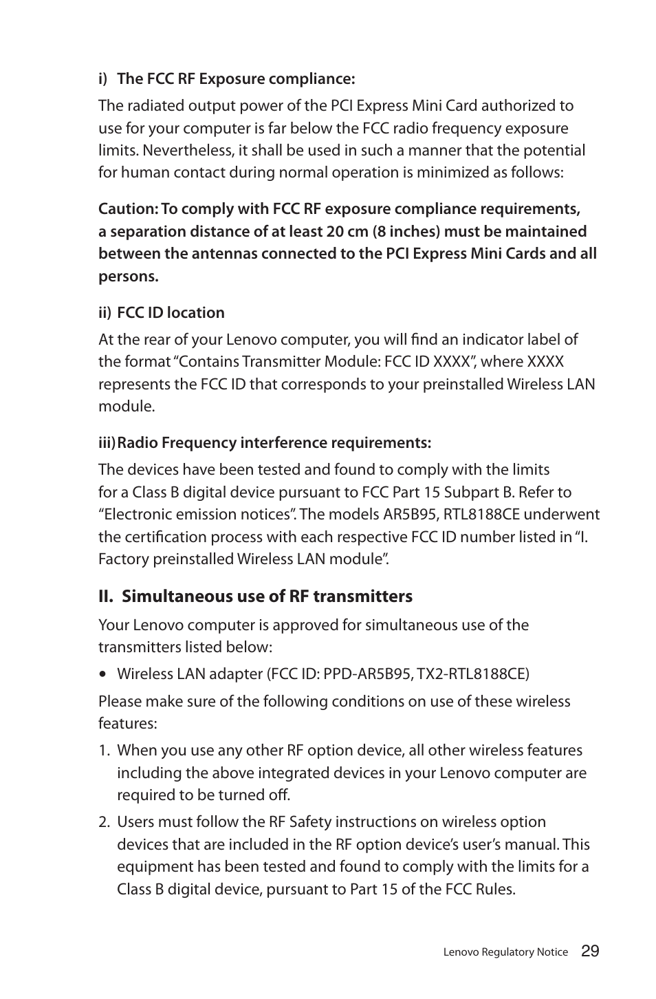 Lenovo IdeaCentre Q180 User Manual | Page 30 / 35