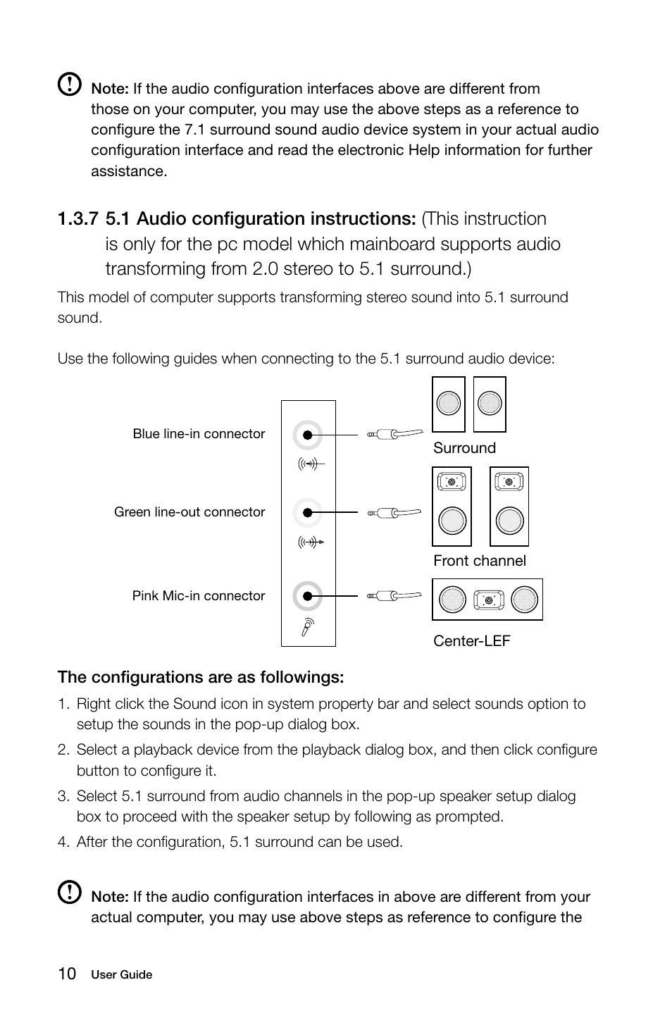 Lenovo IdeaCentre K330B User Manual | Page 15 / 37