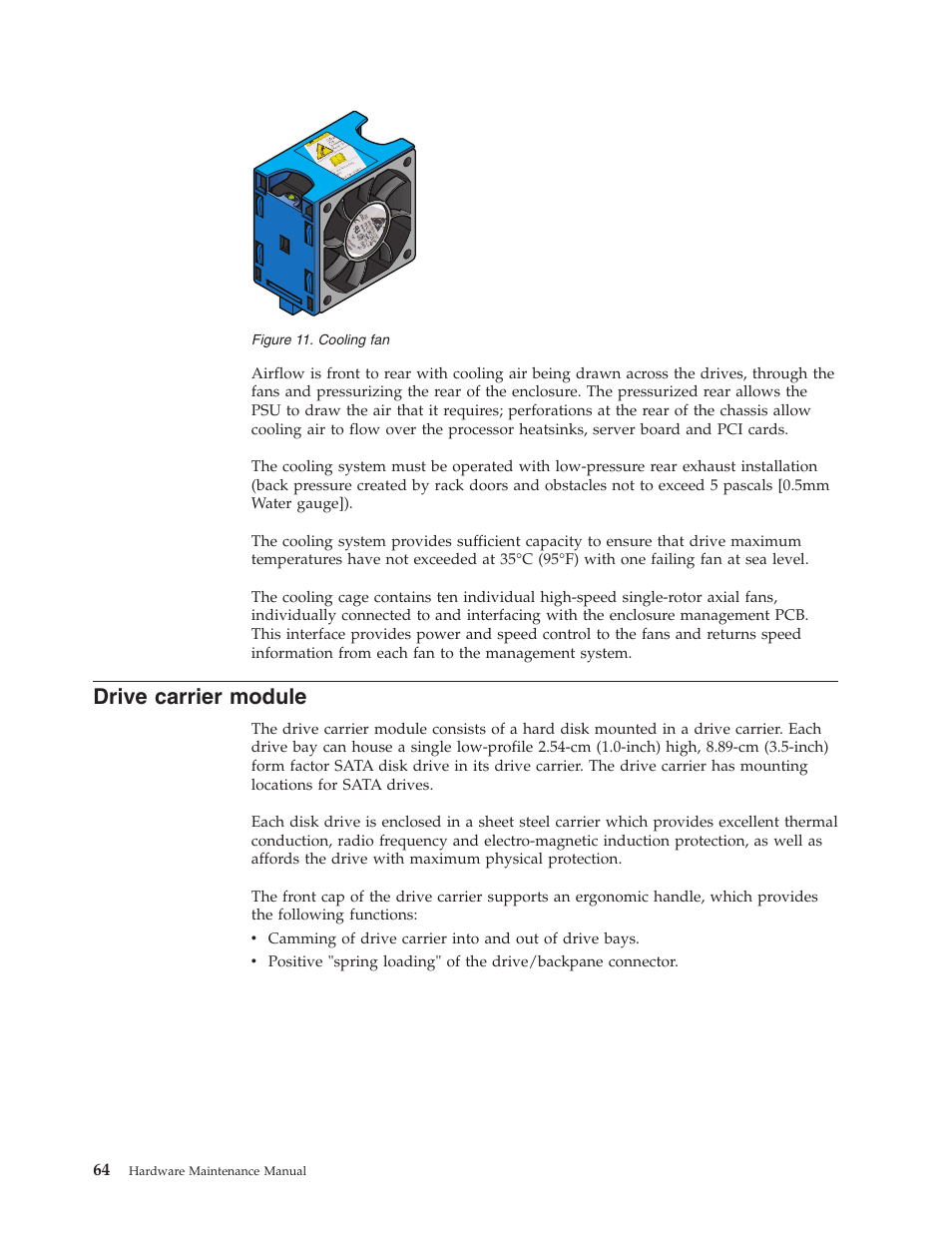 Drive carrier module, Drive, Carrier | Module | Lenovo Secure Managed Client User Manual | Page 70 / 100