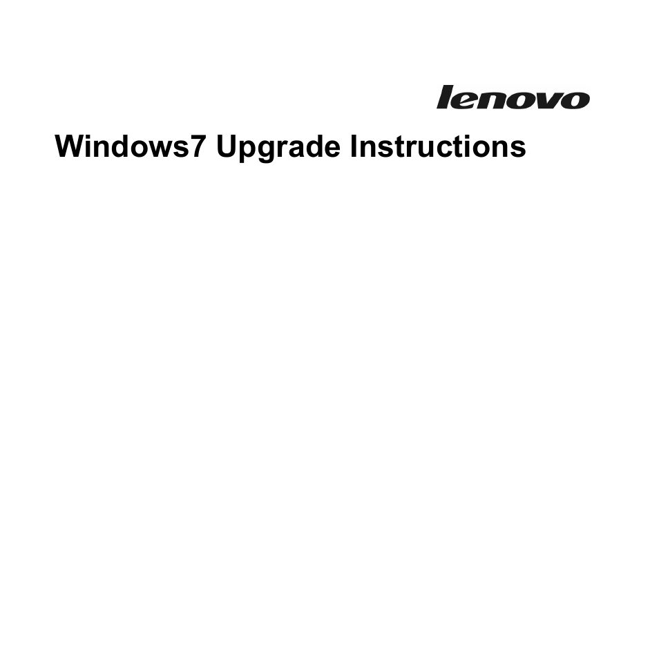 Lenovo 3000 C305 All-In-One User Manual | 12 pages