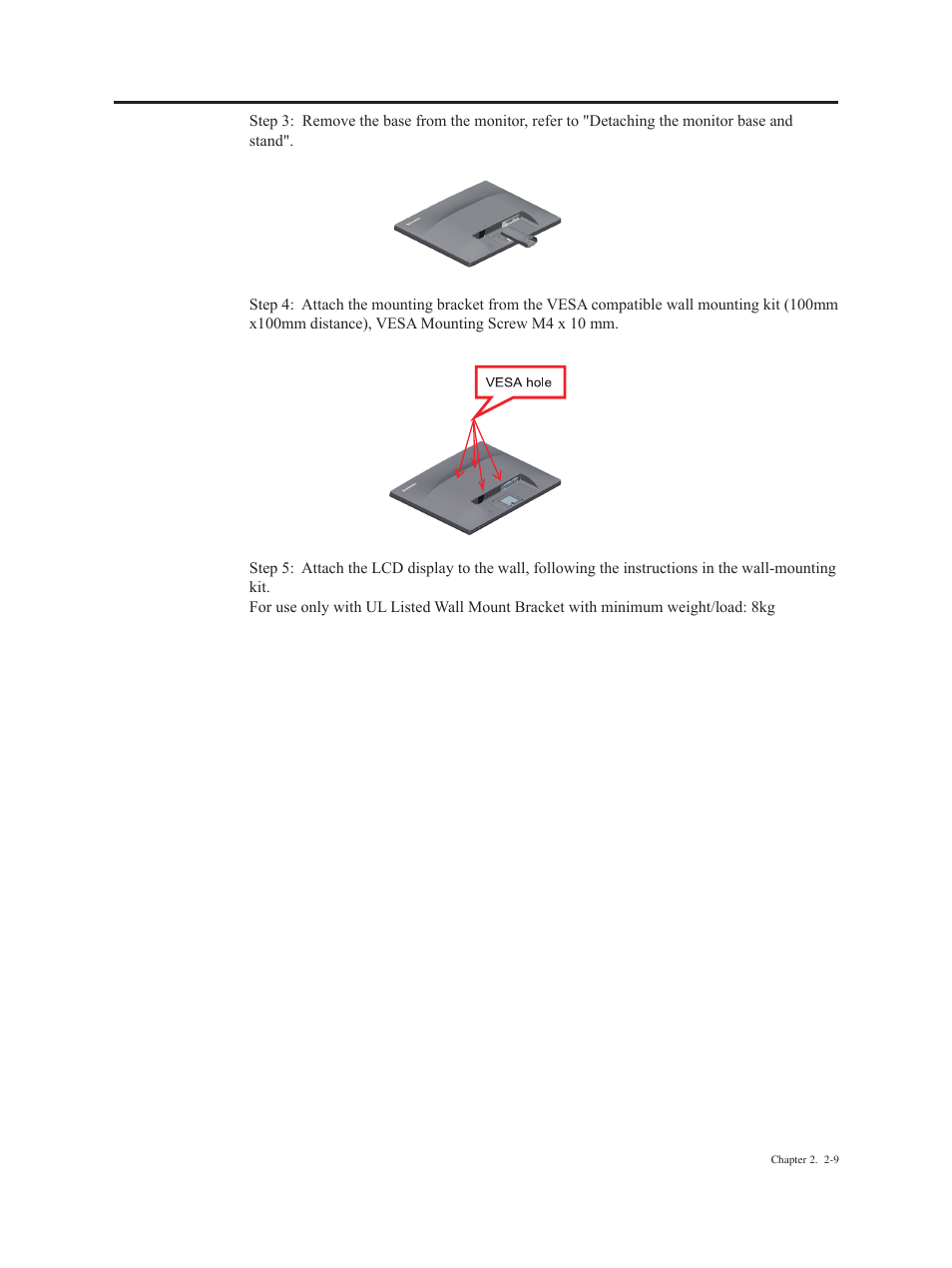 Lenovo ThinkVision E2223s 21.5-inch FHD WLED Backlit LCD Monitor User Manual | Page 19 / 32