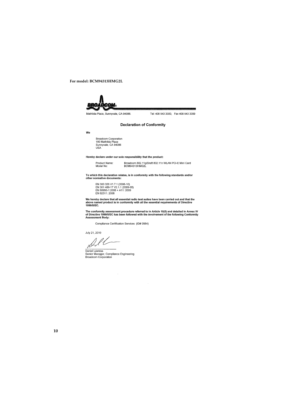 Lenovo IdeaPad Y410p Notebook User Manual | Page 11 / 19