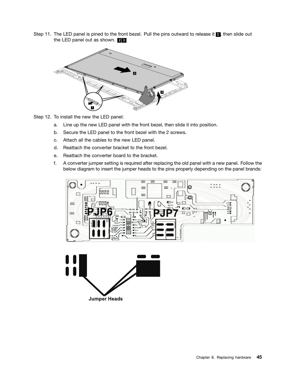 Pjp6 pjp7 | Lenovo C240 All-in-One User Manual | Page 51 / 63