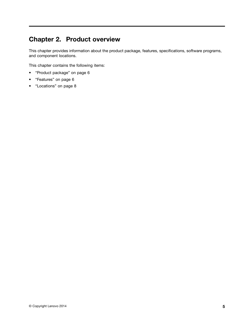 Chapter 2. product overview | Lenovo ThinkServer Storage SA120 User Manual | Page 17 / 96