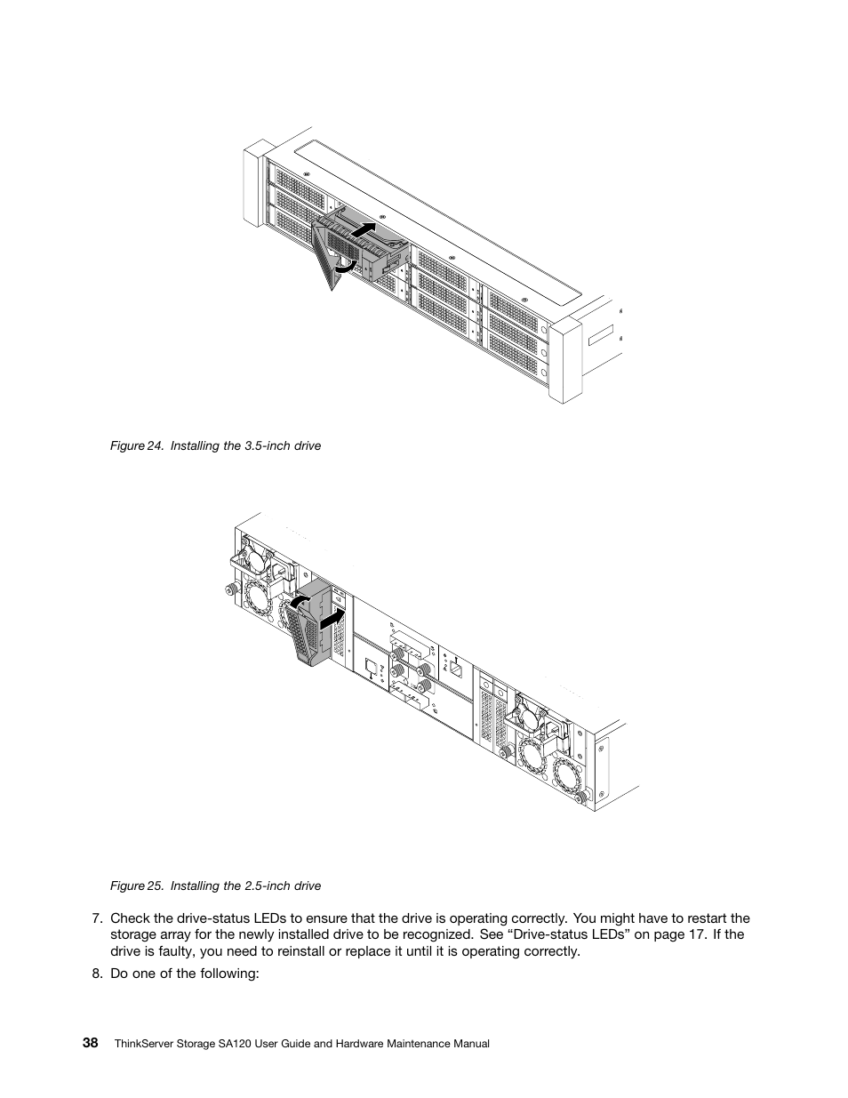 Lenovo ThinkServer Storage SA120 User Manual | Page 50 / 96