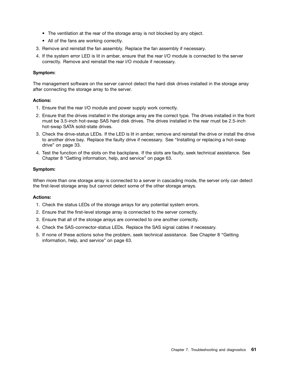 Lenovo ThinkServer Storage SA120 User Manual | Page 73 / 96