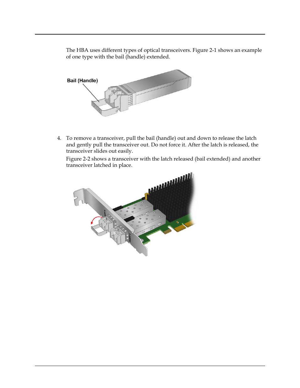 Figure 2-1, Figure 2-2 releasing the latch on an | Lenovo ThinkServer TD340 User Manual | Page 10 / 28