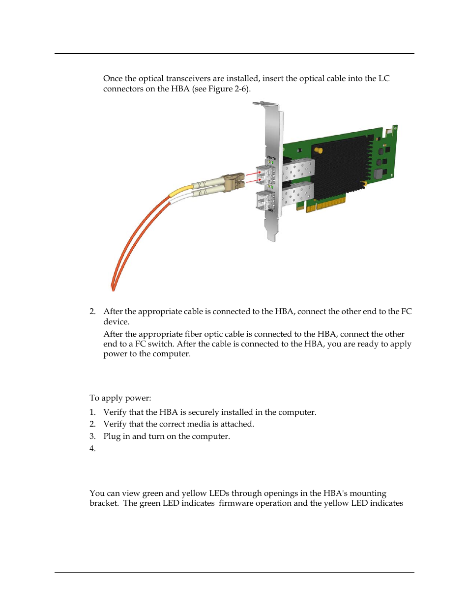 Applying power, Viewing the leds, Applying power viewing the leds | Figure 2-6 co | Lenovo ThinkServer TD340 User Manual | Page 14 / 28
