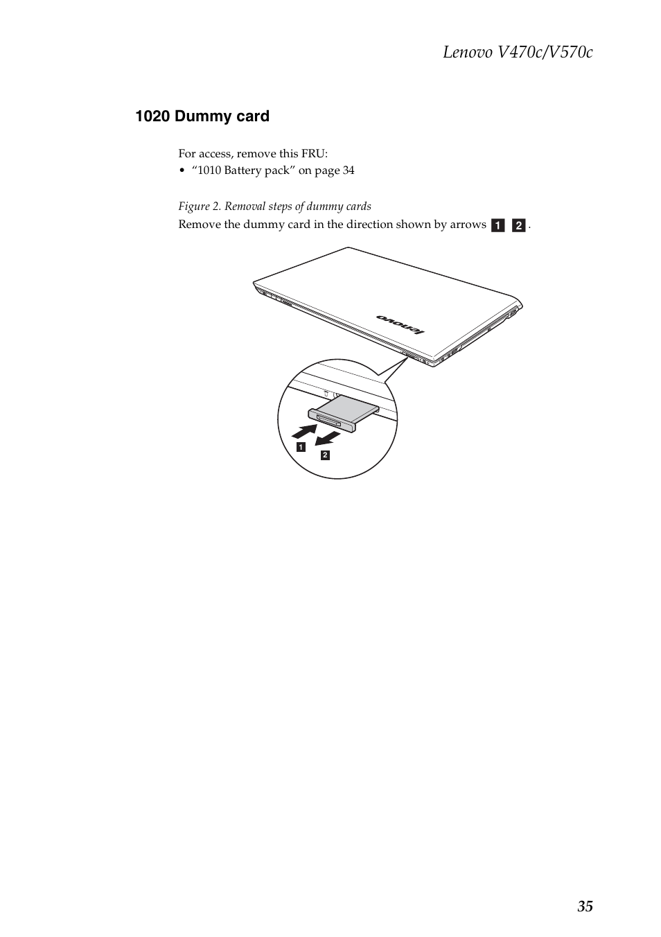 1020 dummy card | Lenovo V470c Notebook User Manual | Page 39 / 95