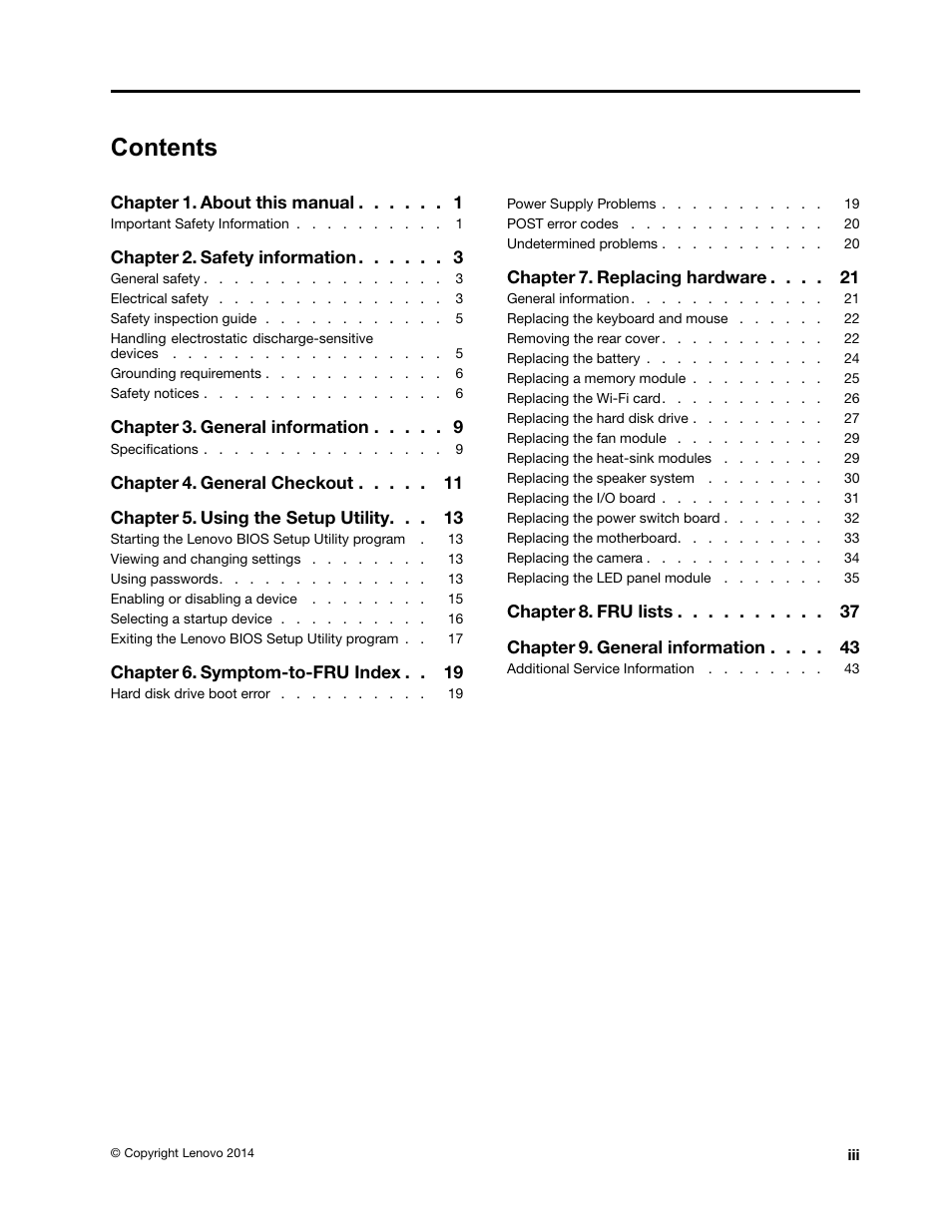 Lenovo Horizon 2 27 Table PC IdeaCentre User Manual | Page 5 / 49