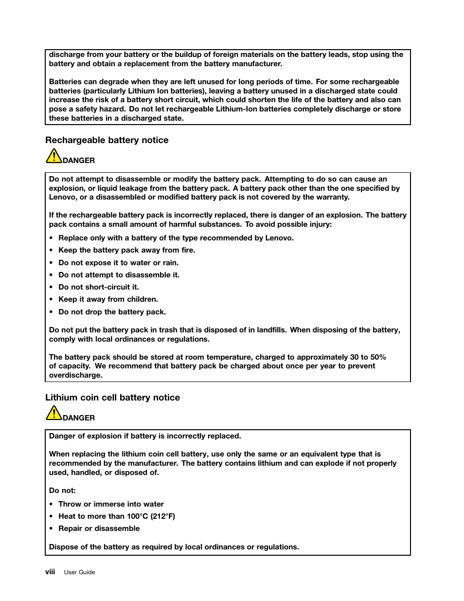 Lenovo B480 Notebook User Manual | Page 10 / 86