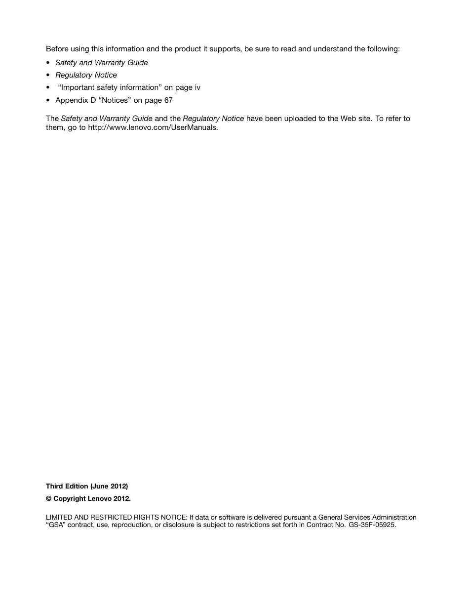 Lenovo B480 Notebook User Manual | Page 2 / 86