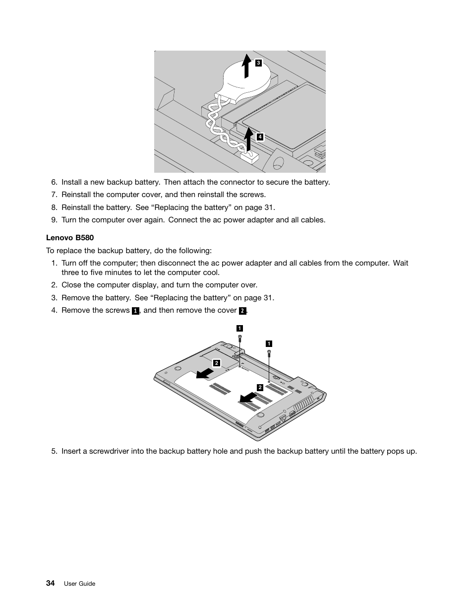 Lenovo B480 Notebook User Manual | Page 48 / 86