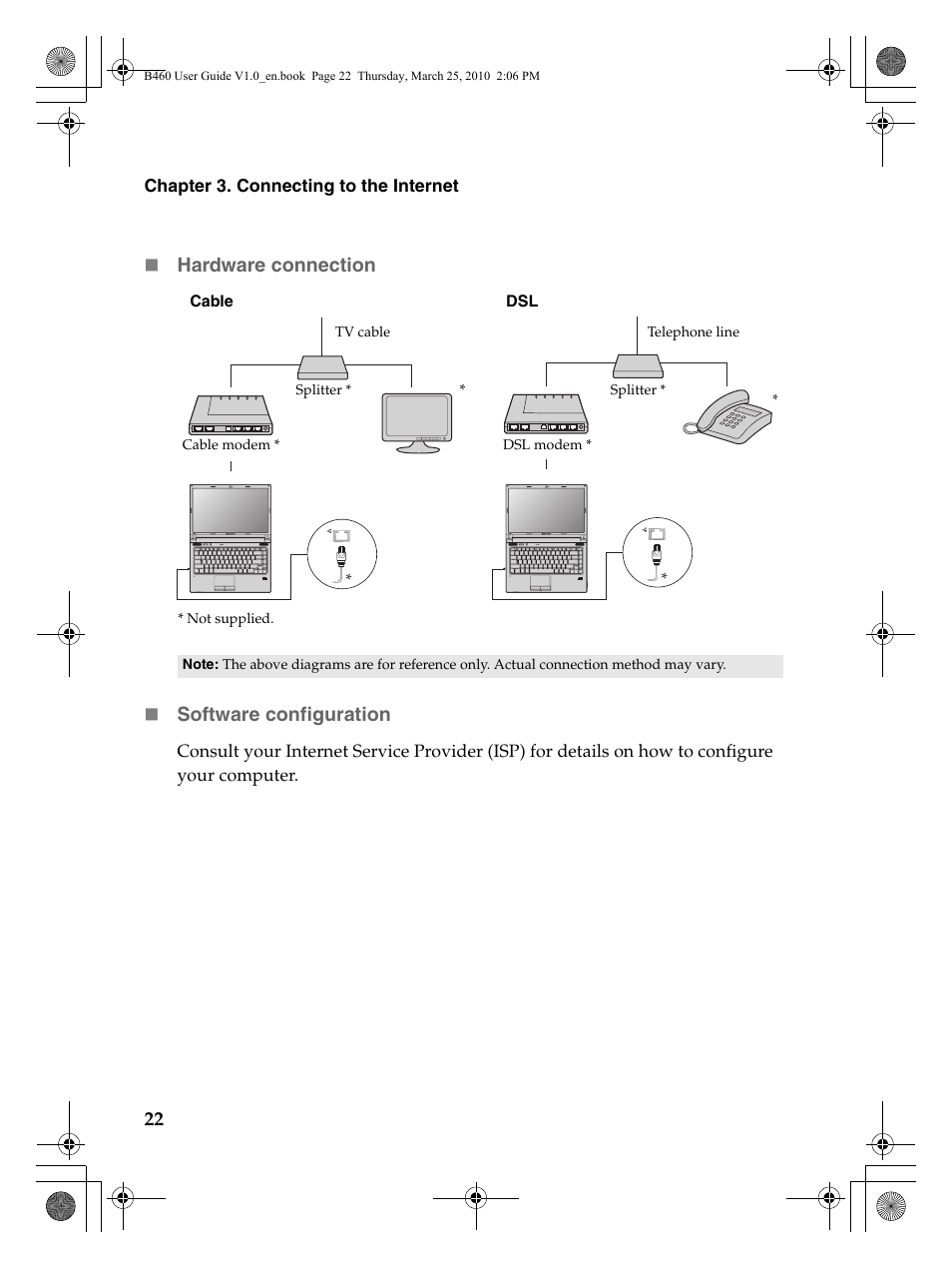Lenovo B460 Notebook User Manual | Page 26 / 60