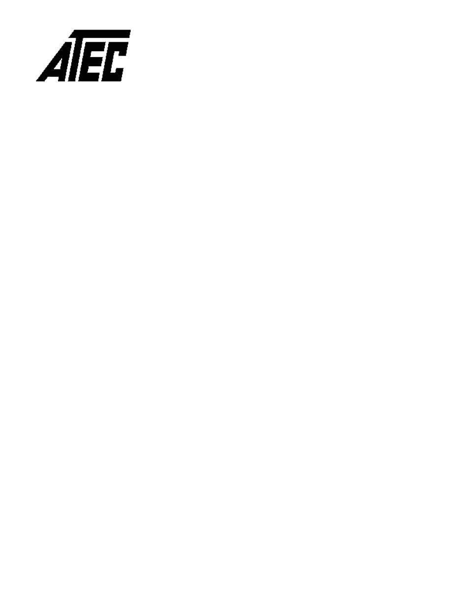 Atec BC-9400A User Manual | 7 pages