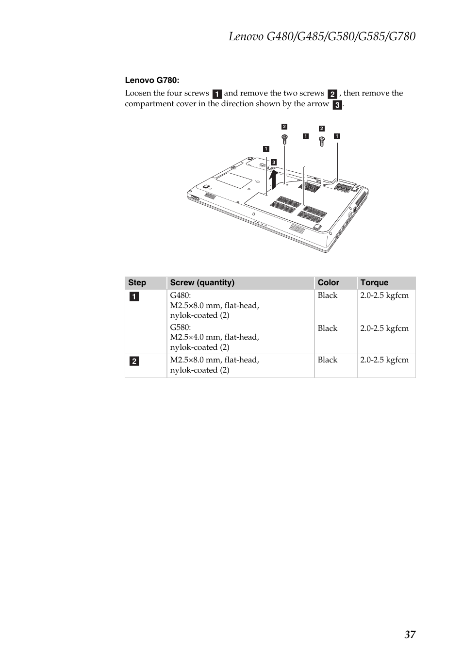 Lenovo G485 Notebook User Manual | Page 41 / 124