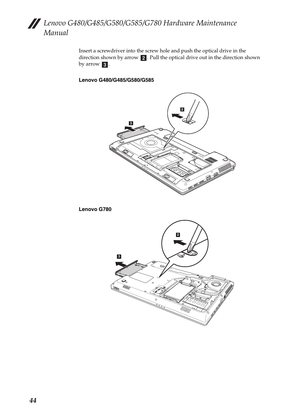 Lenovo G485 Notebook User Manual | Page 48 / 124